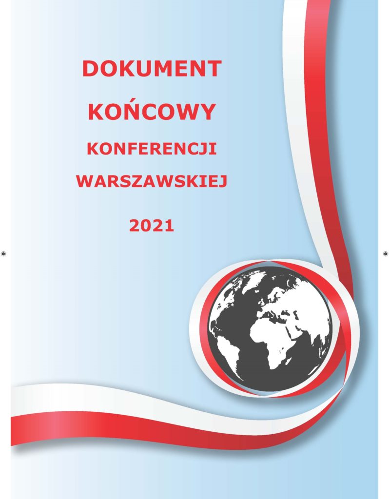 Dokument Końcowy Konferencji Warszawskiej 2021