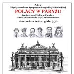 XXIV Sympozjum Biografistyki Polonijnej